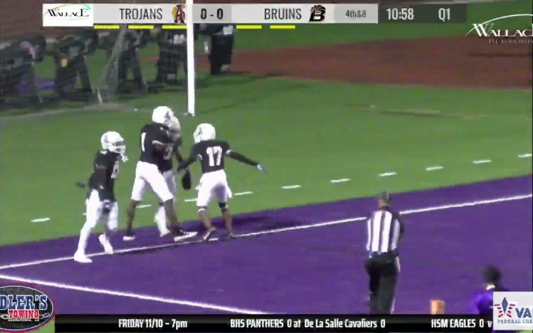 Darius Washington 75 yard Punt Return TD! Trojans take the lead.