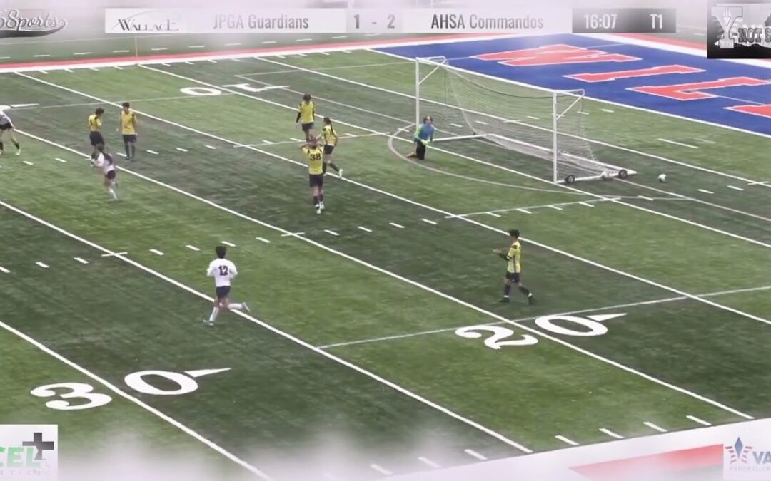 Bicycle Kick for the Goal in ACEL State Championship play!