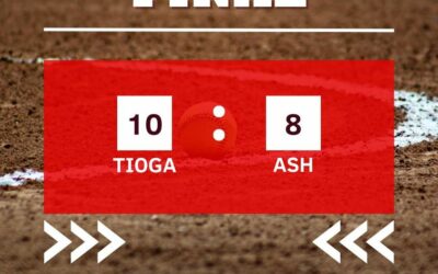 Tioga Outlasts ASH in 10-8 Win