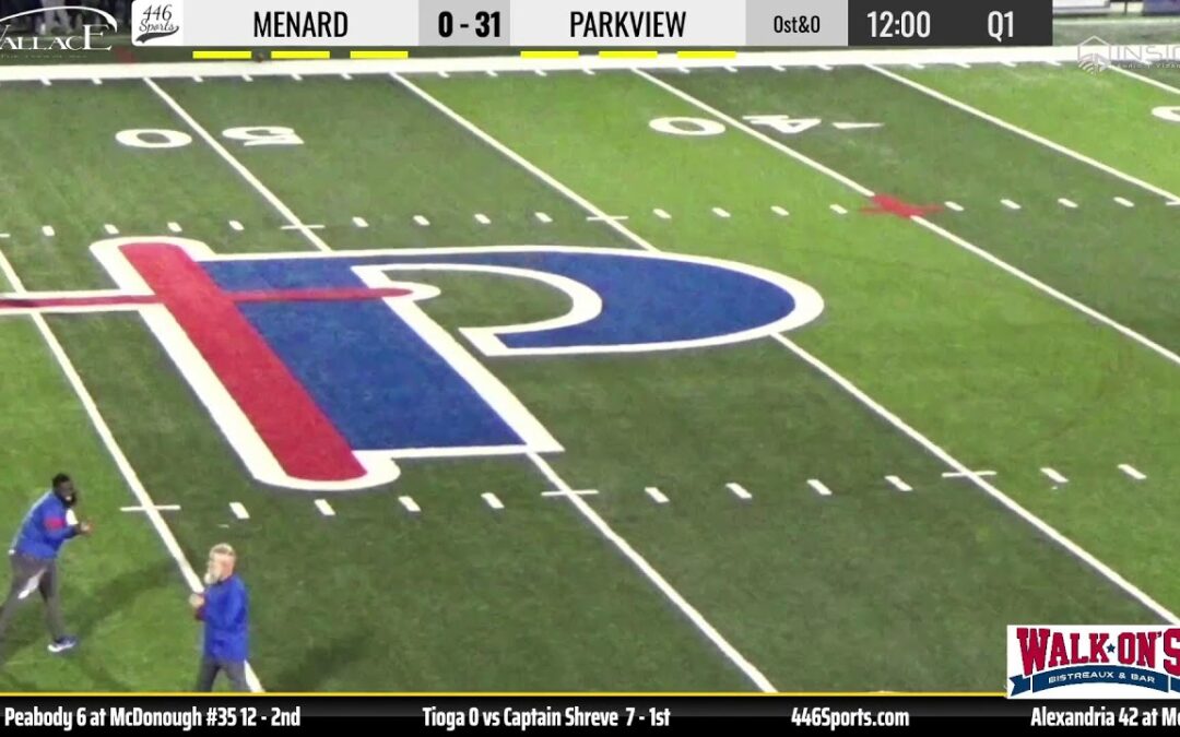 Menard Eagles Football – Bi-District Playoff