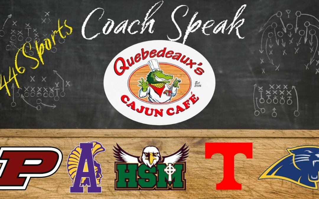 Coach Speak Week 2